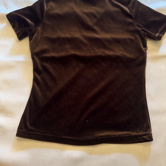 Vintage 90's Velour T-Shirt  H2O Sport - Picture 2 of 5